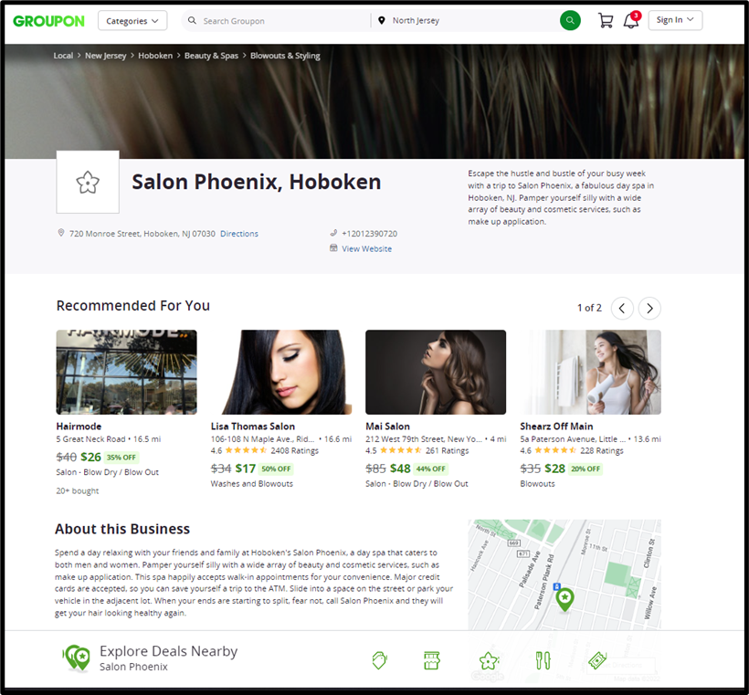 Groupon salon phoenix